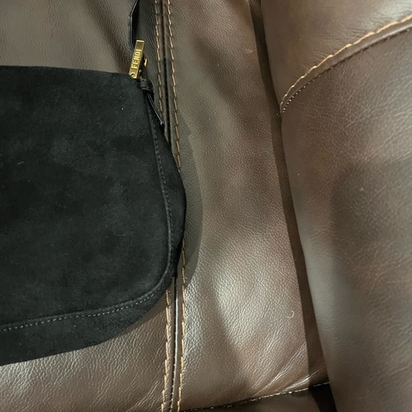 Fendi baguette in black suede vintage - Picture 8 of 11